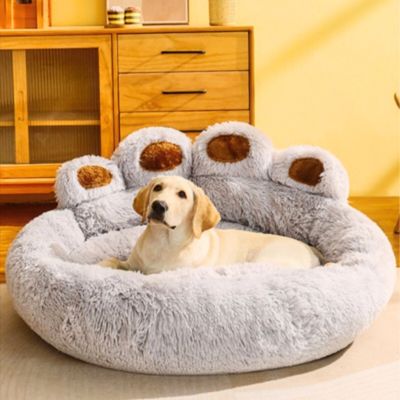 coussin-chien-gris