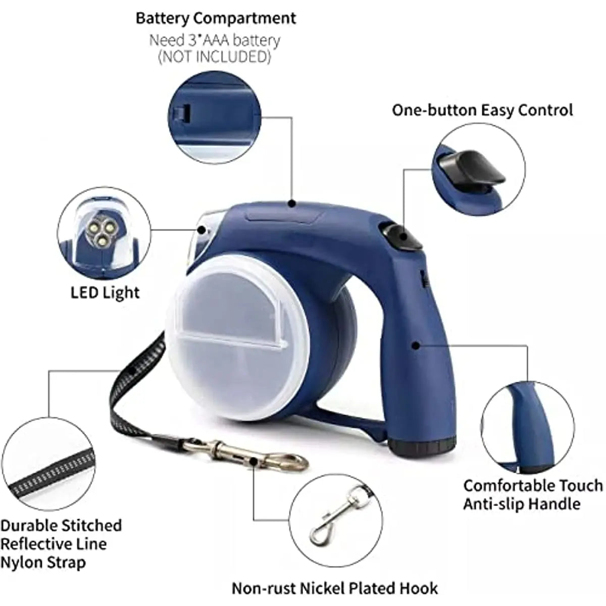 LAISSE POUR CHIEN  Multifonction