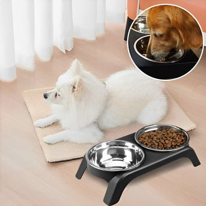 GAMELLES SURELEVEES POUR CHIEN | Essentielle™ - Wouf chien