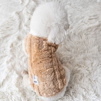 gilet-pour-chien-beige