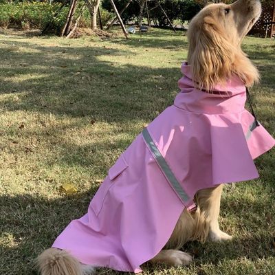 impermeable-pour-chien-rose