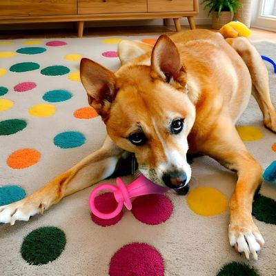 jouets-pour-chiots-rose