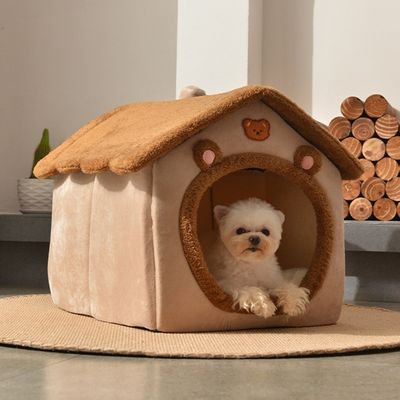 niche pour chien interieur cocon