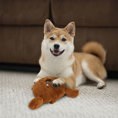 peluche-pour-chien-brune
