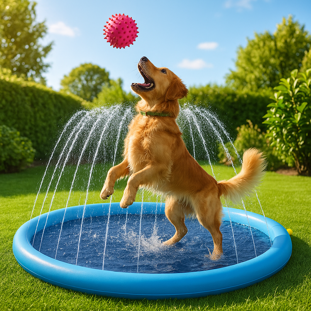 piscine-pour-chien-jeu