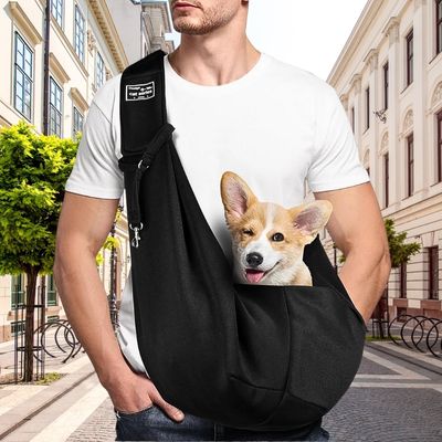 sac-de-transport-pour-chien-noir